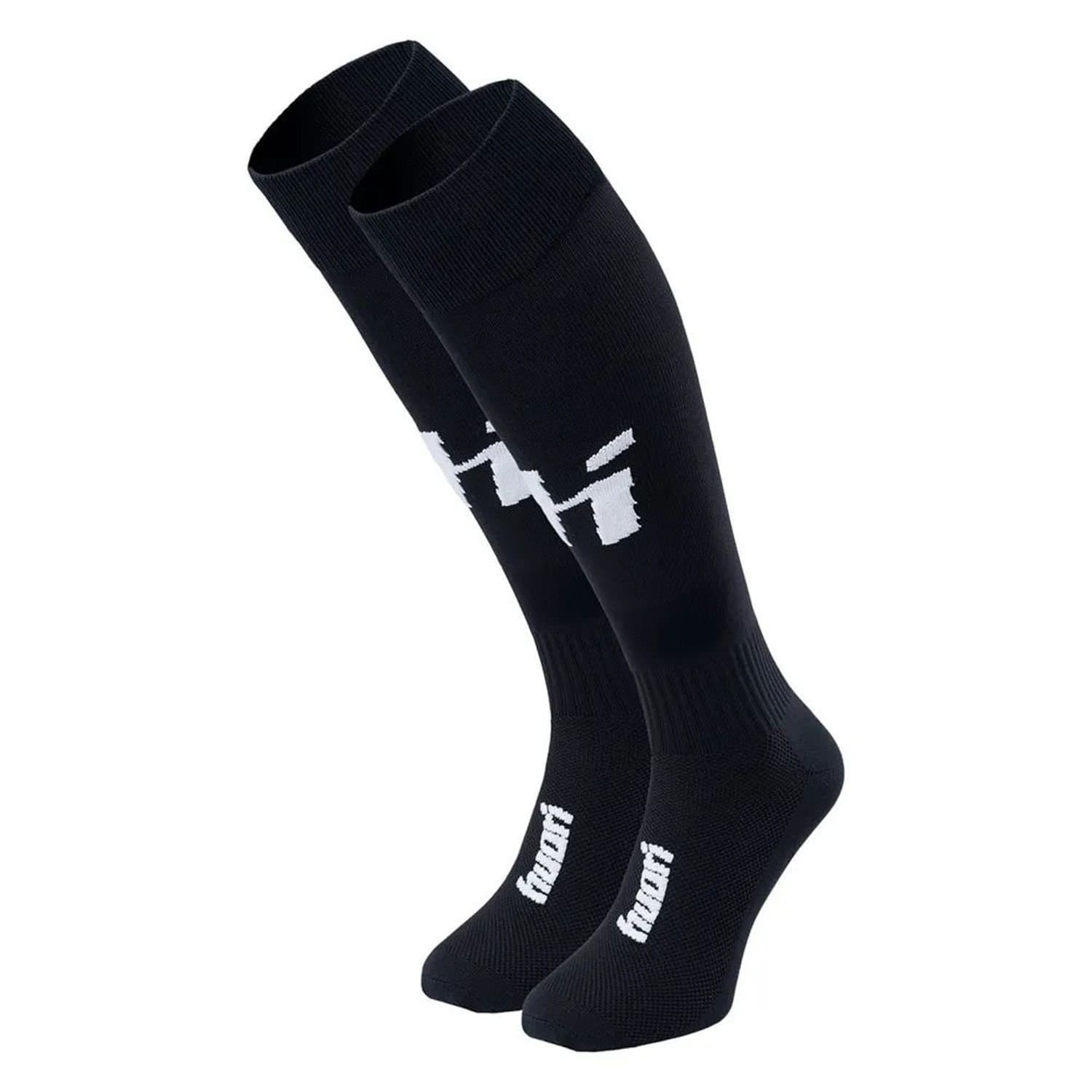 Huari Huari Men's Beates Football Socks in Black