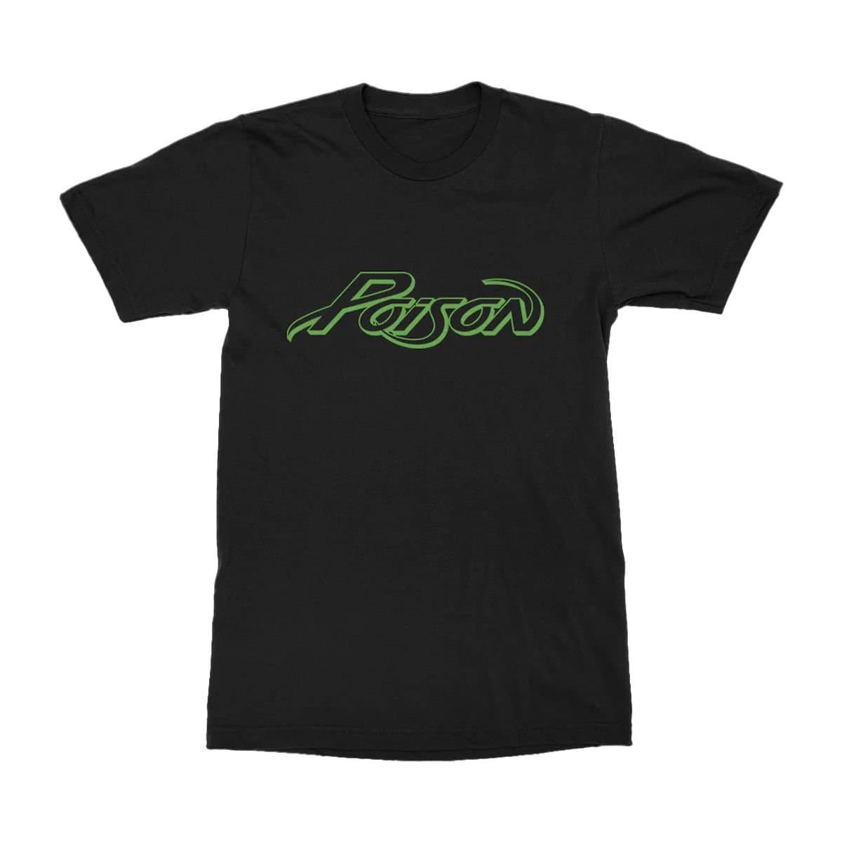 Poison Poison Men's Vintage Logo T-Shirt in Black