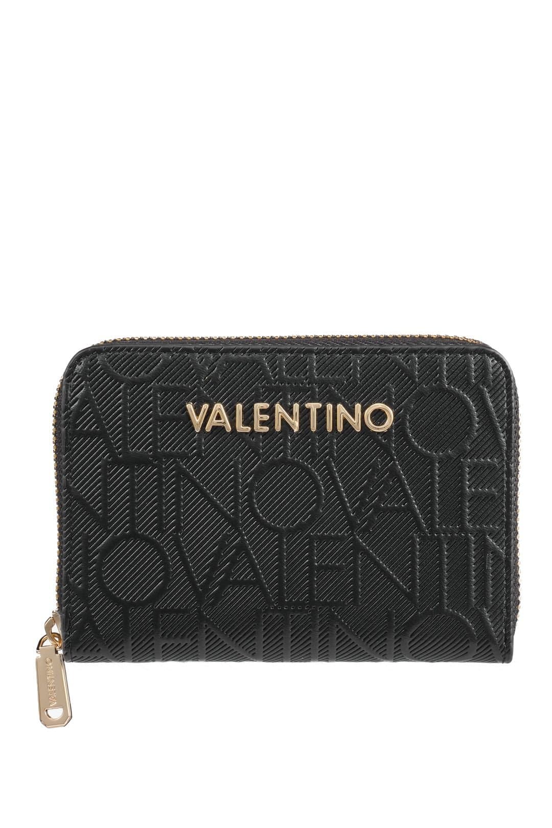 Valentino Valentino Women's Gynevra Zip Around Wallet Black
