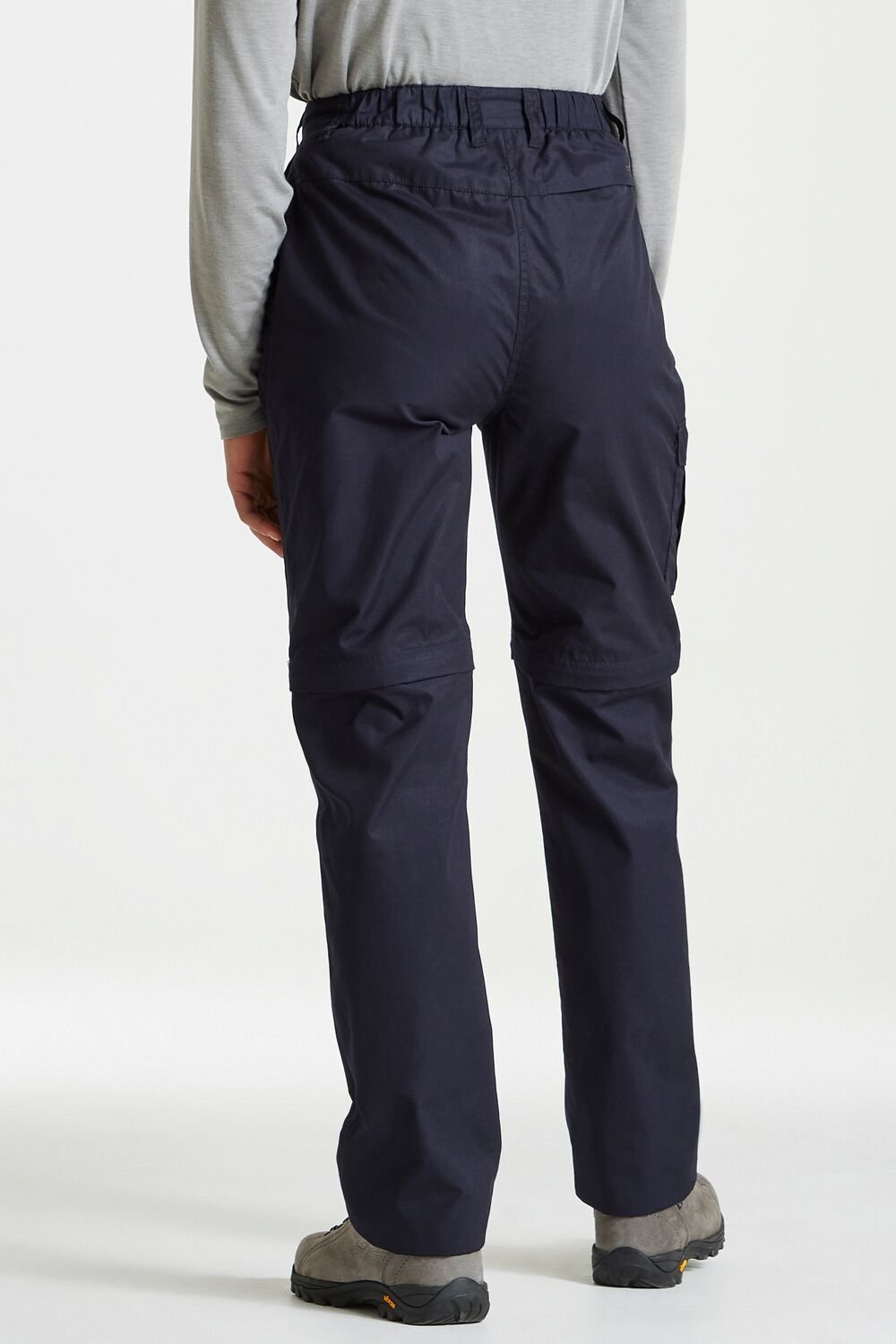 Craghoppers Craghoppers Women's Expert Kiwi Water Repellant Convertible Trousers in Dark Navy - 2