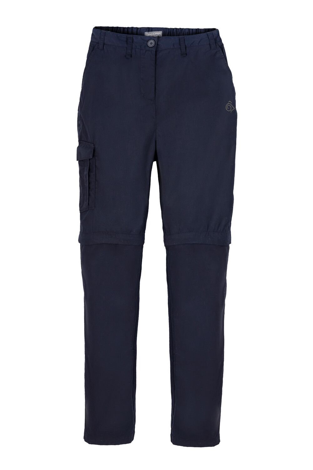 Craghoppers Craghoppers Women's Expert Kiwi Water Repellant Convertible Trousers in Dark Navy - 3