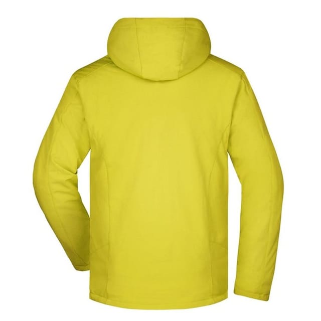 James and Nicholson James and Nicholson Men's Wintersport Jacket in Yellow - 2