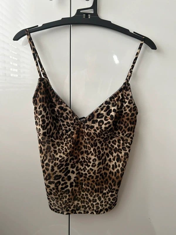 Bershka Leopard print cami top - 1