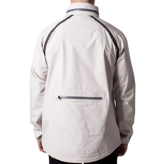 Belstaff Belstaff Men's Solid Twin Beige Waterproof Track Jacket - 2