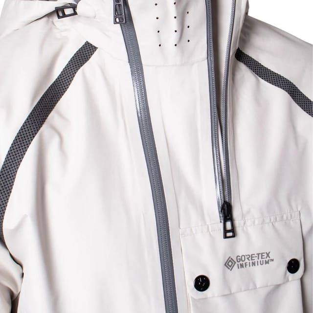 Belstaff Belstaff Men's Solid Twin Beige Waterproof Track Jacket - 3