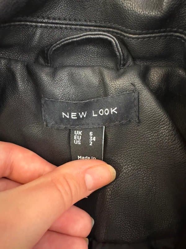 New Look New Look women’s leather jacket