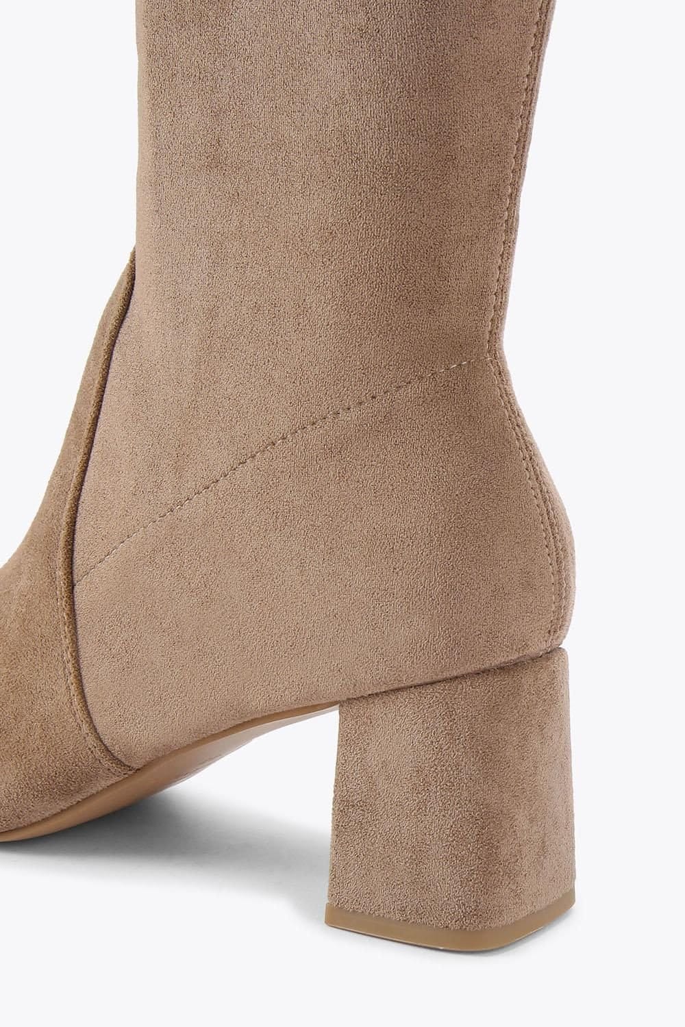 Carvela Carvela Women's 'Corsano Knee' Fabric Boots in Taupe - 4