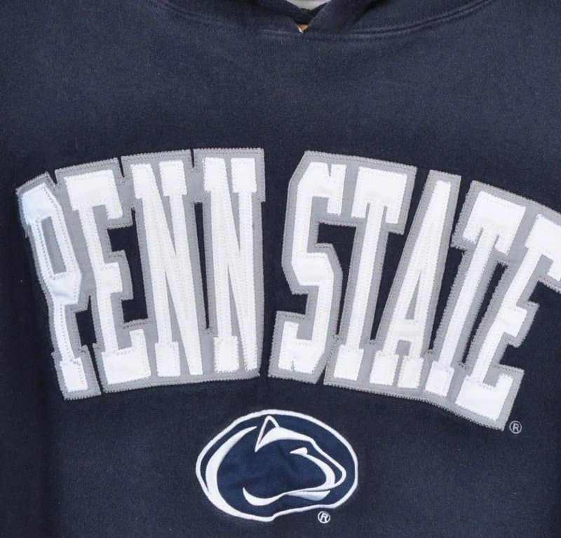 penn state vintage navy penn state hoodie sweatshirt
