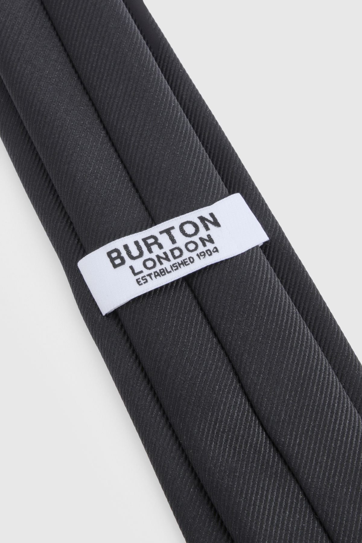 Burton Burton Men's Black Slim Tie - 4