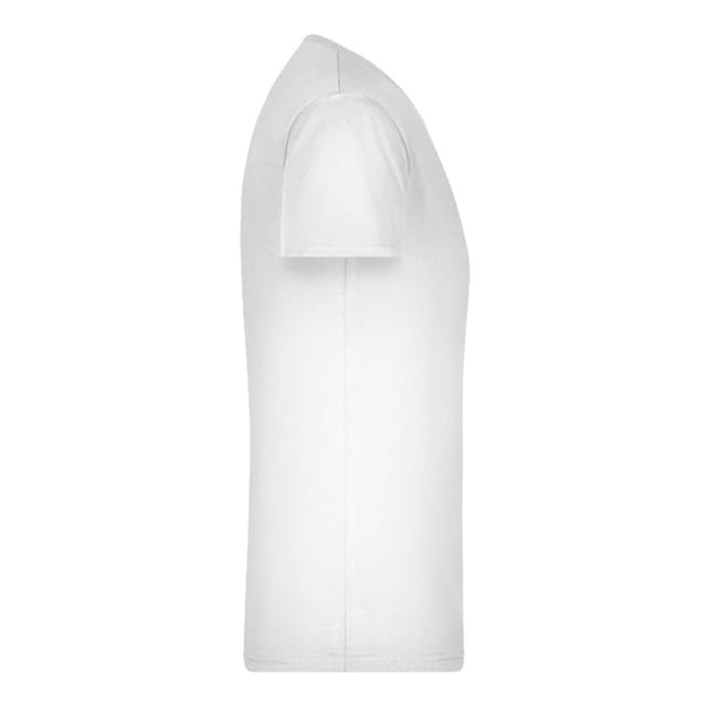 James and Nicholson James and Nicholson Men's V Neck Slim T-Shirt in White - 3