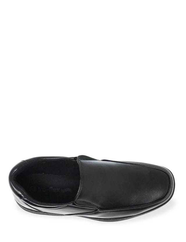 Truflex Truflex Men's Slip On Wide Fit Shoe in Black - 3