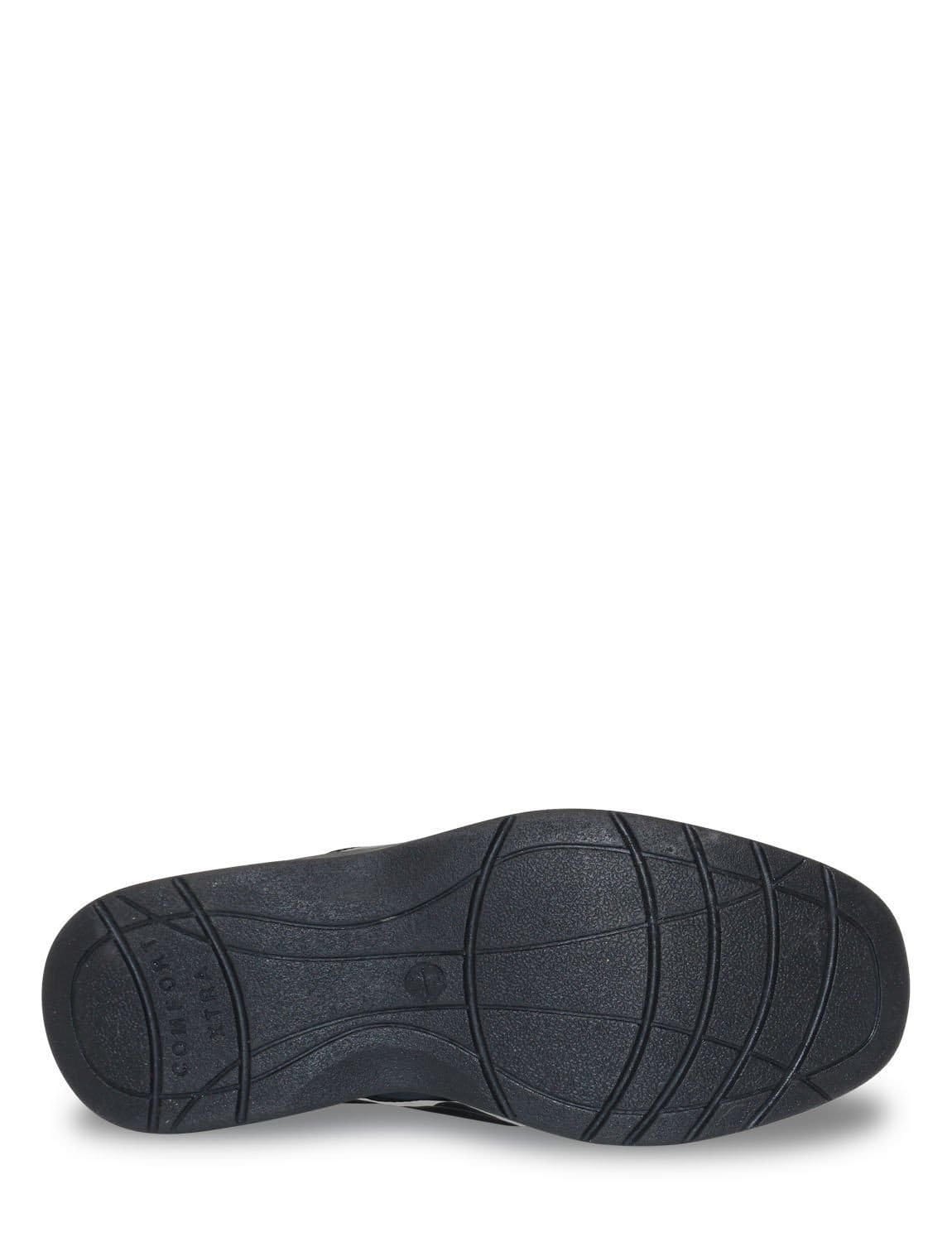 Truflex Truflex Men's Slip On Wide Fit Shoe in Black - 4