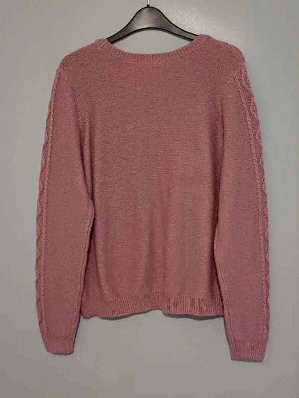 Marks & Spencer M&S Carmine Alpaca Blend Jumper- size 18