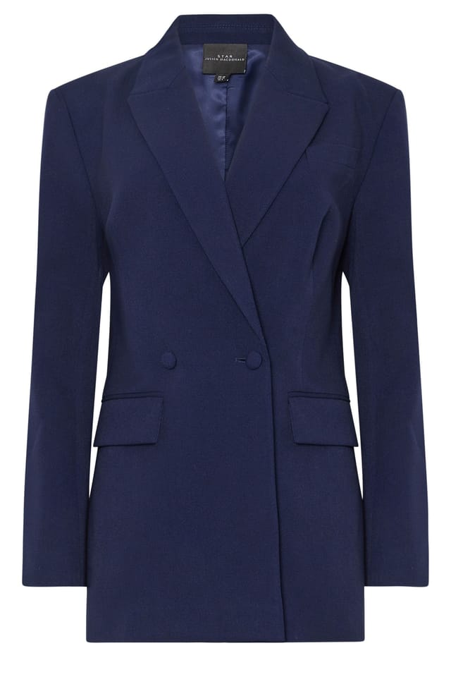 Star By Julien Macdonald Star by Julien Macdonald Women's Tailored Blazer in Dark Navy - 2