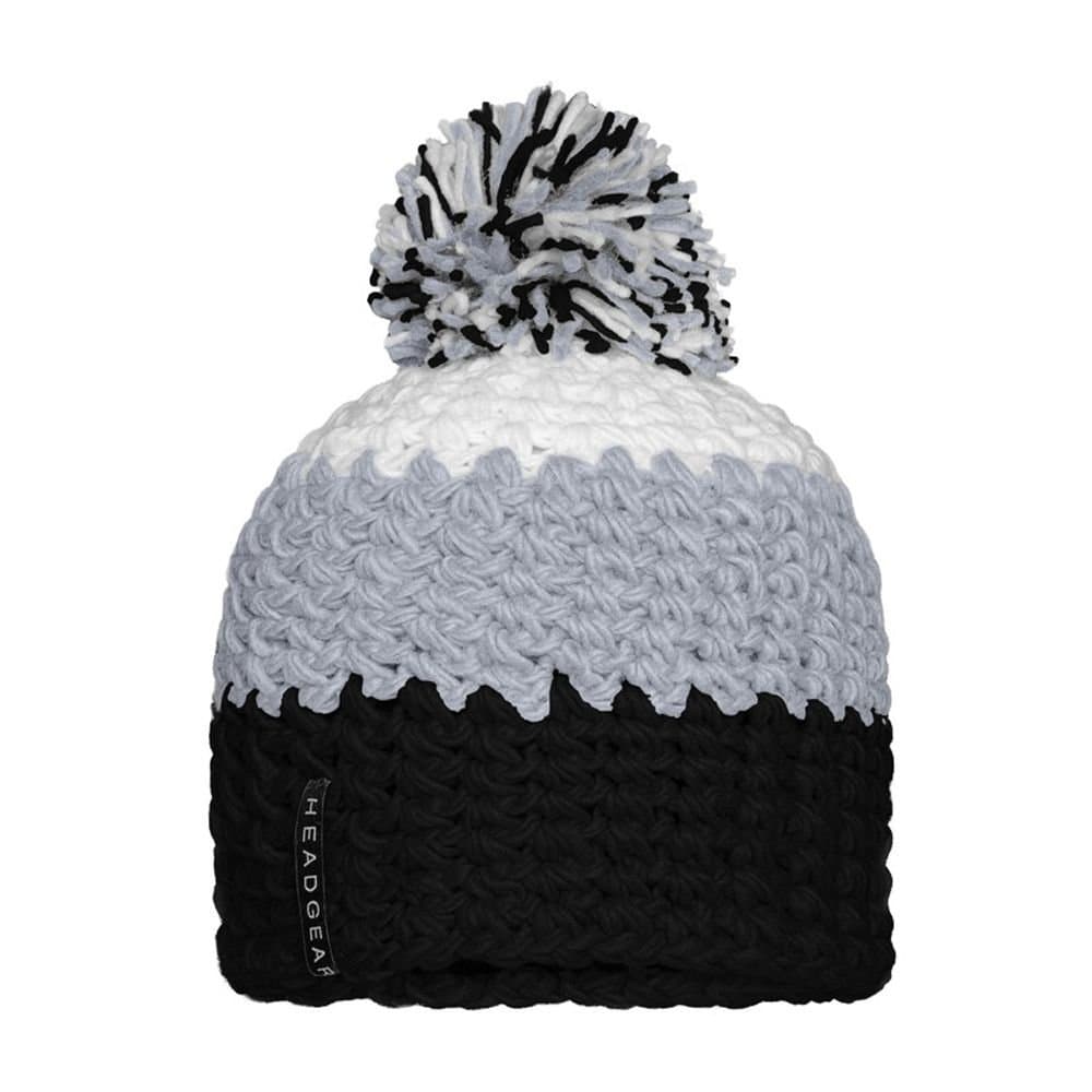 Myrtle Beach Myrtle Beach Men's Pom Pom Crochet Cap in True Black