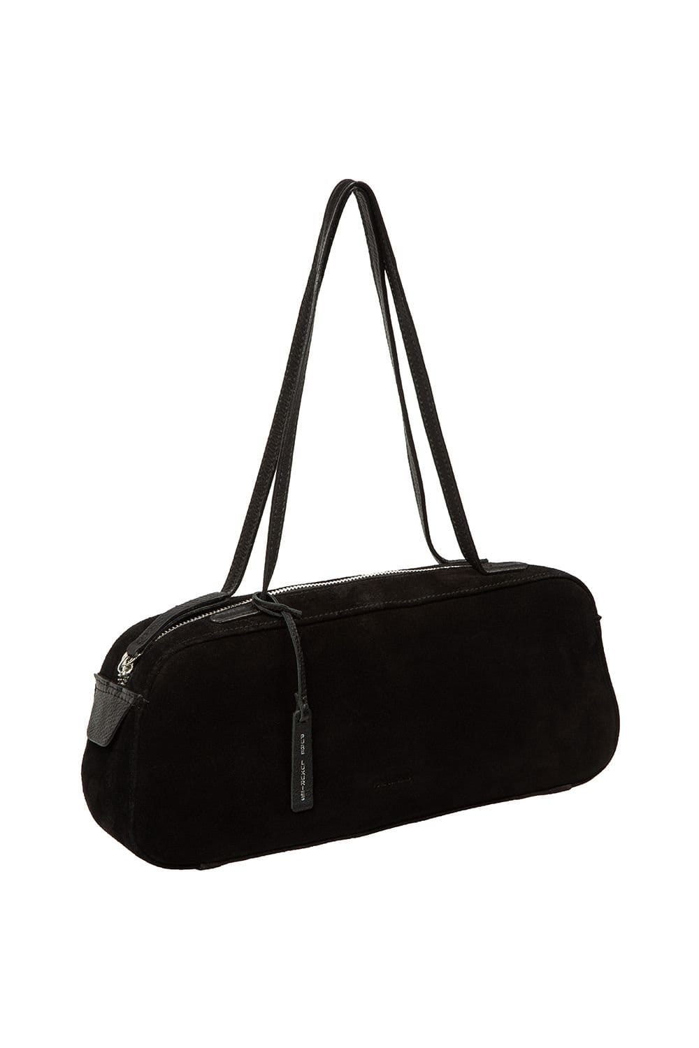 Pure Luxuries London Pure Luxuries London Women's 'Verity' Suede Evening Bag in Black - 4