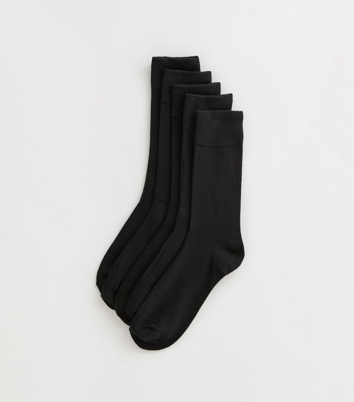 New Look Men's Mens Pack Of 5 Black Socks New Look