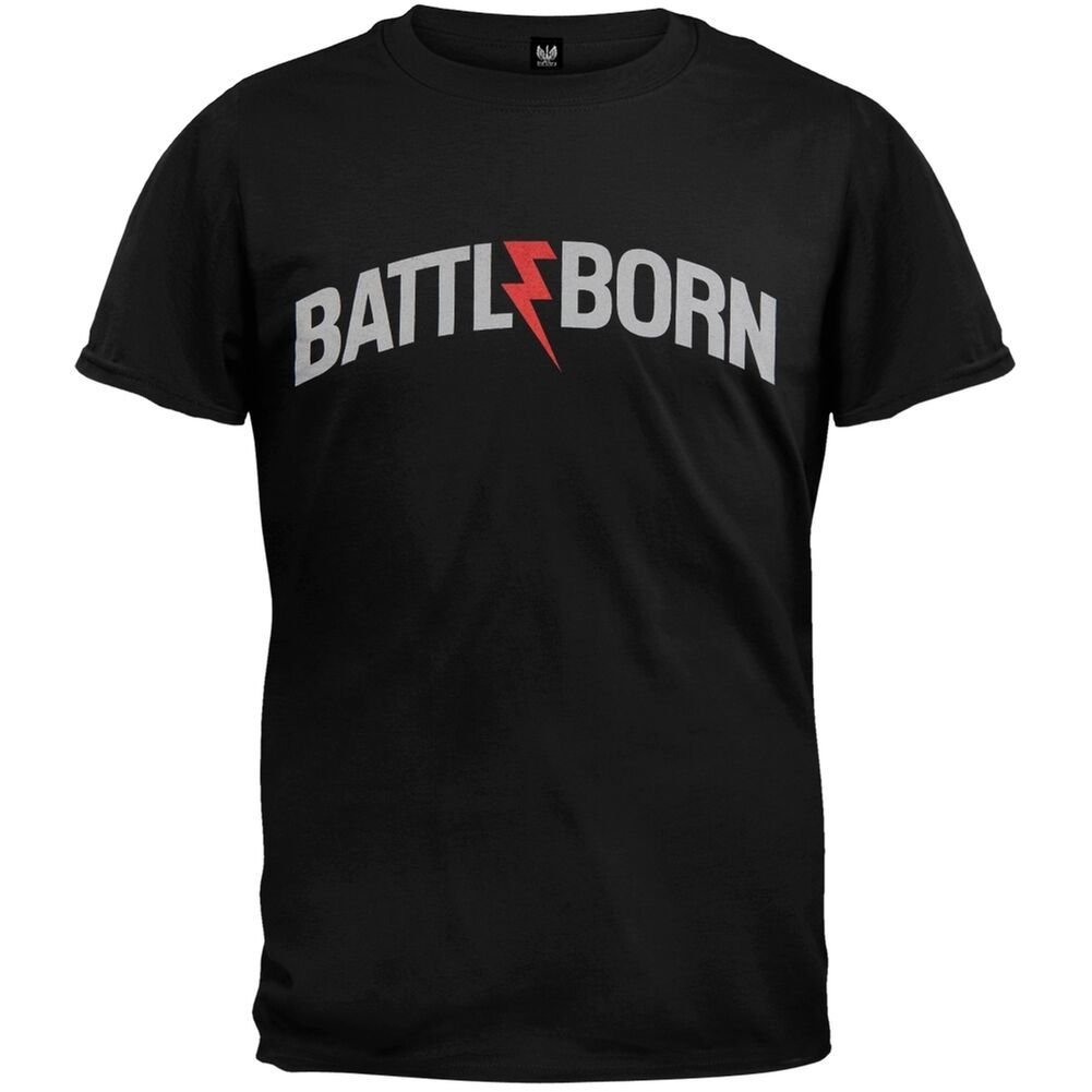 The Killers The Killers Men's Battle Born Cotton T-Shirt in Black - 4