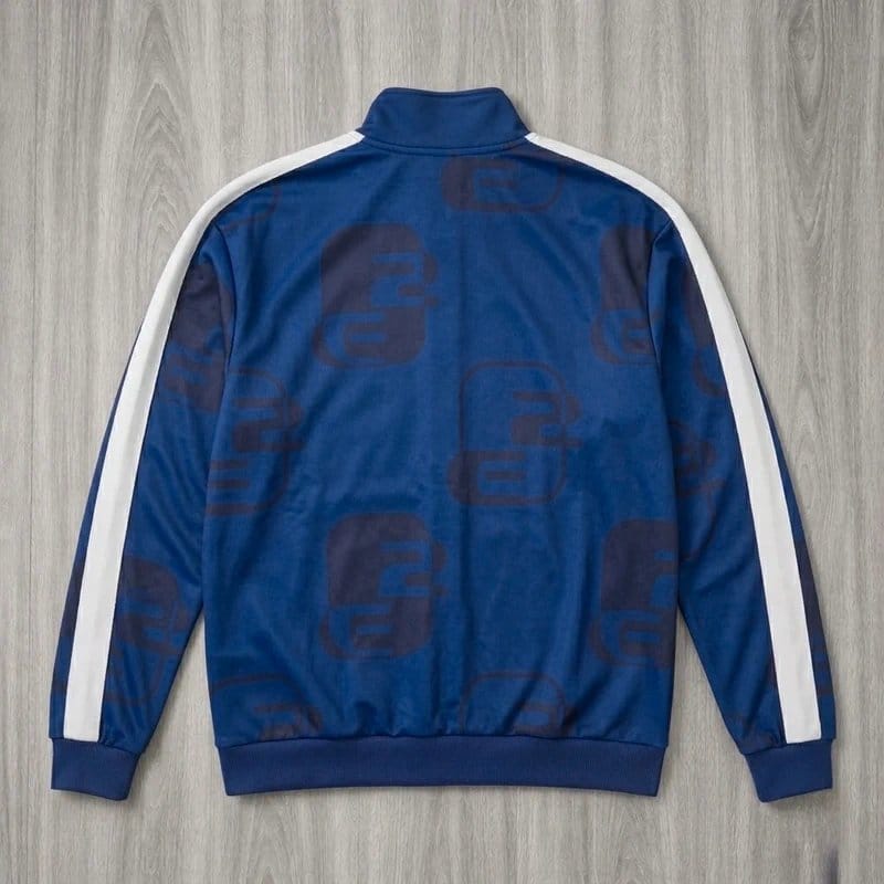 ASOS Design Blue asos design track jacket size medium - 1