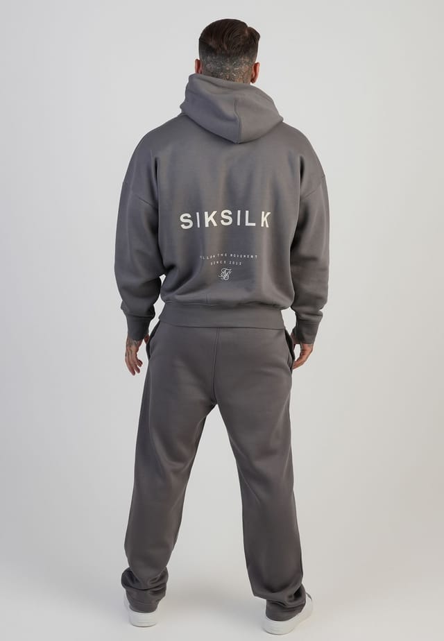SikSilk SikSilk Men's Track Pants in Grey - 3