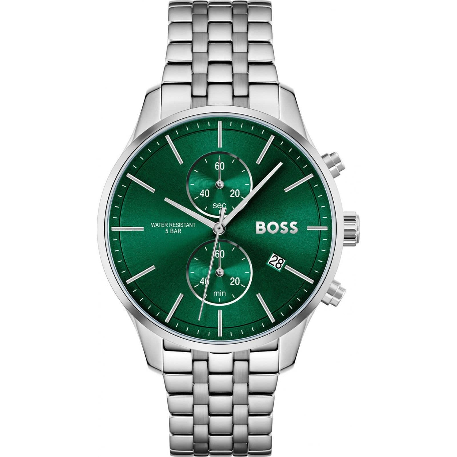 Boss BOSS Men's 1513975 42mm Quartz Watch in Silver