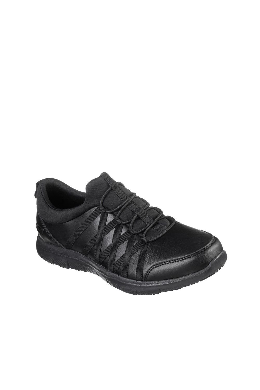 Skechers Skechers Women's Ghenter Dagsby Occupational Shoes in Black - 2