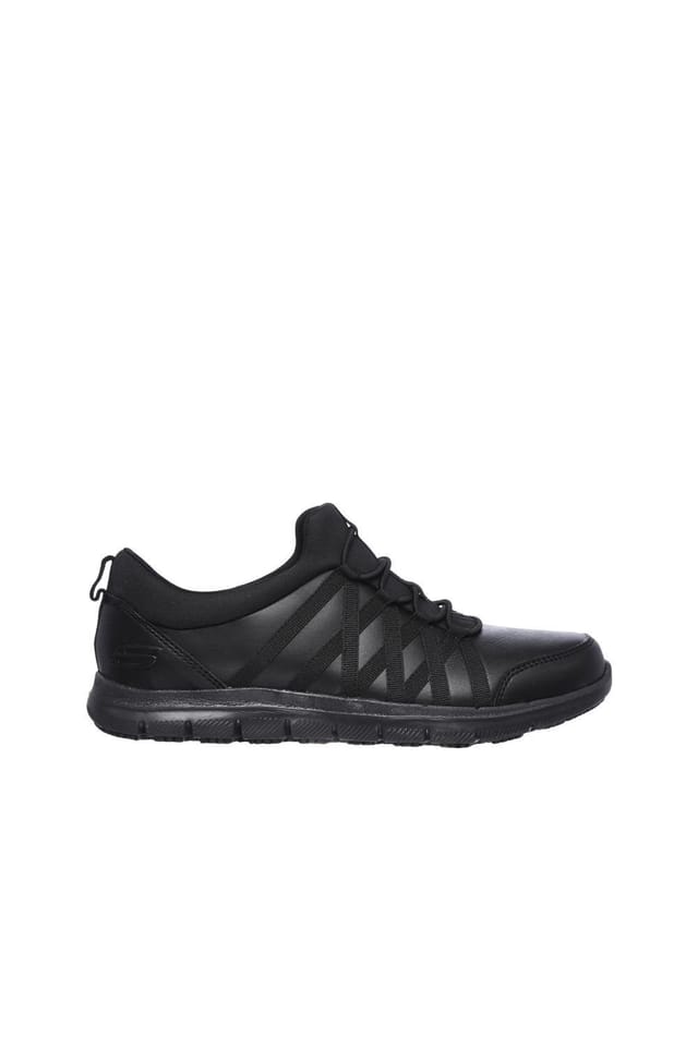 Skechers Skechers Women's Ghenter Dagsby Occupational Shoes in Black - 3