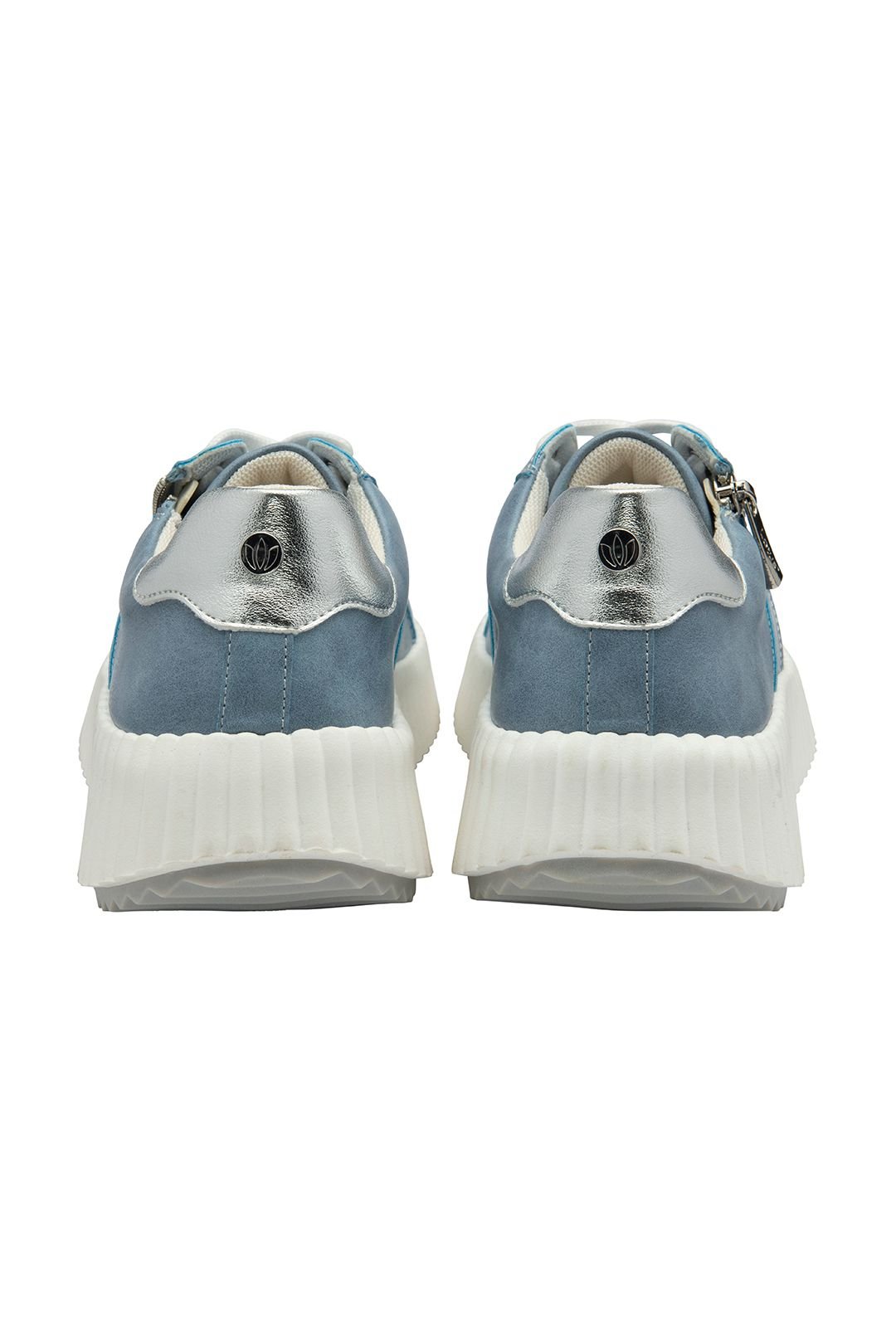 Lotus Lotus Women's 'Kora' Zip-Up Fashion Trainers in Blue - 3