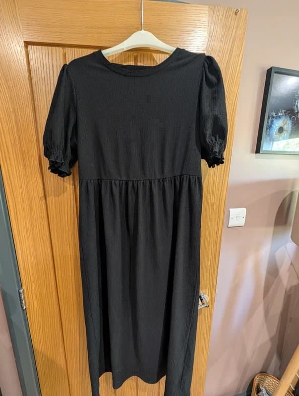 New Look New look milkmaid style ruched shoulder dress size 10