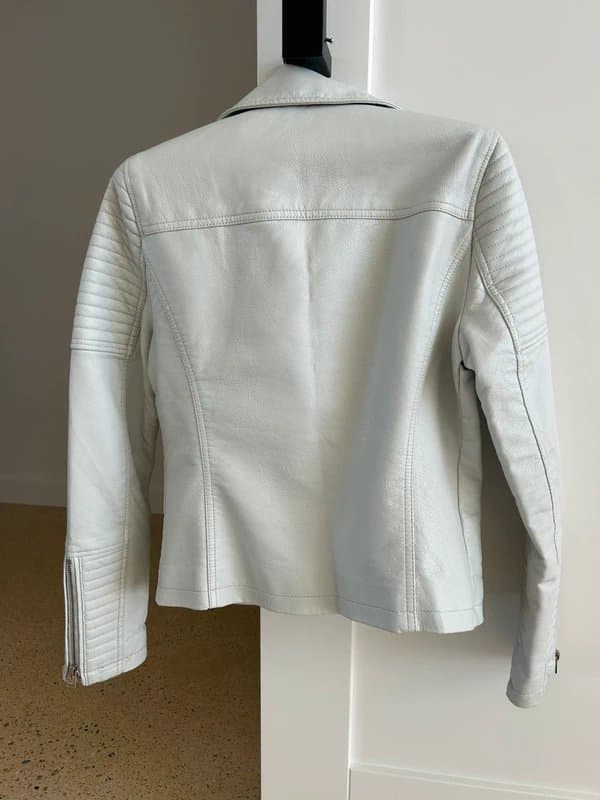 Topshop Womens Faux Leather Jacket