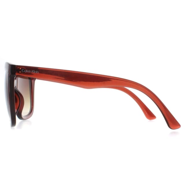 Calvin Klein CALVIN KLEIN Women's Square Transparent Brown Brown Gradient CK22550S - 3