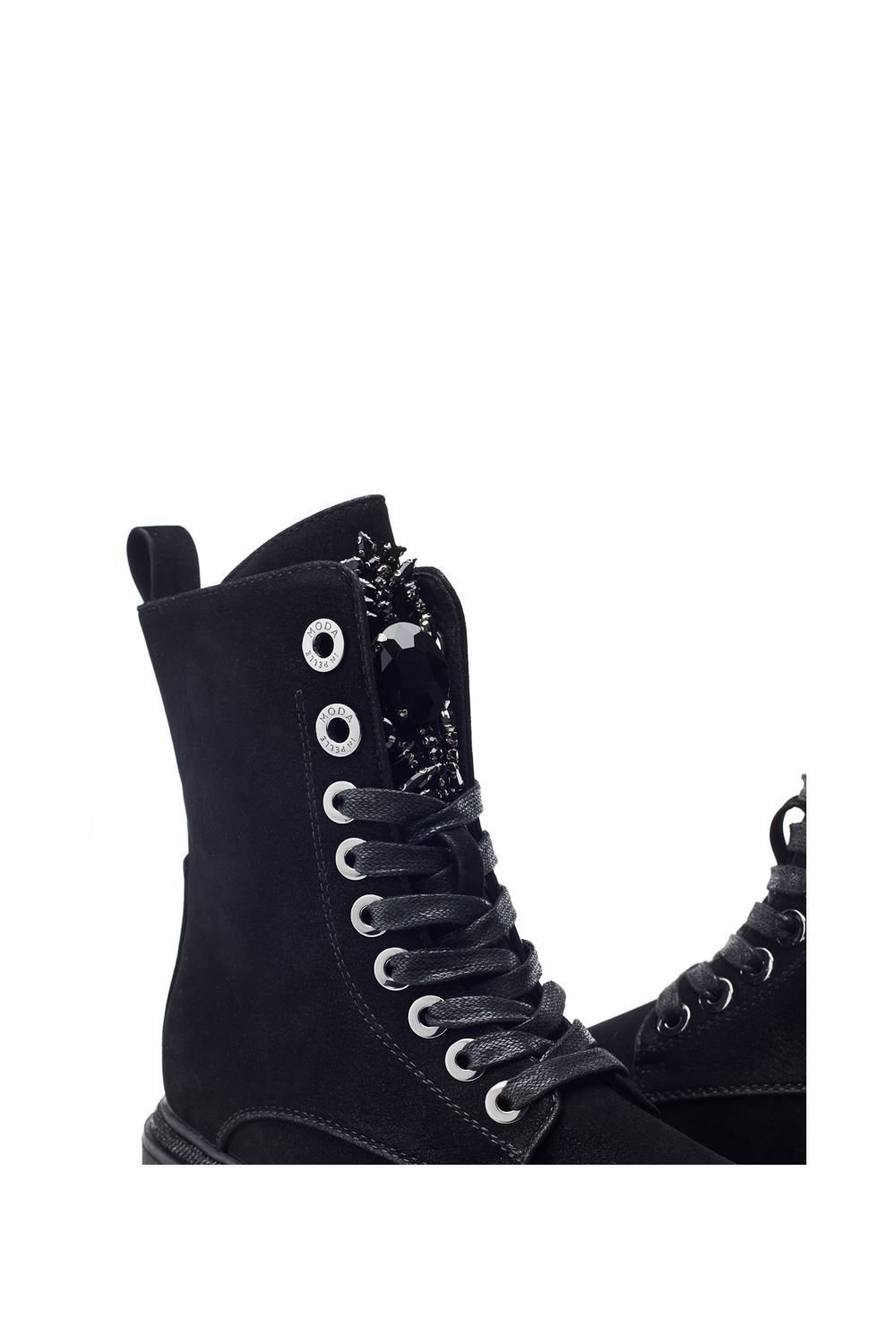 Moda In Pelle Moda In Pelle Women's 'Onzaines' Porvair Ankle Boots in Black - 4