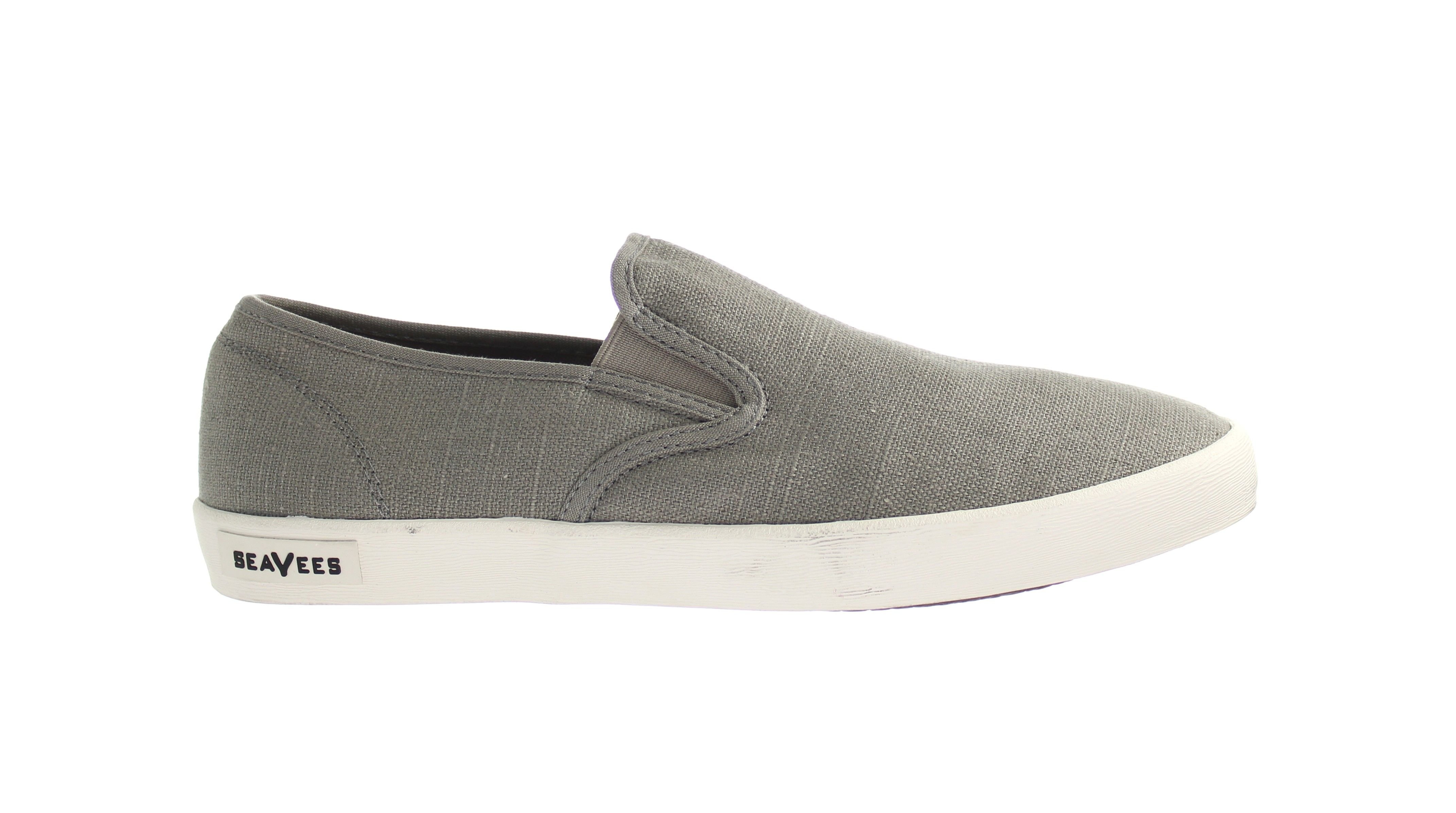 Seavees Seavees Men's Baja Slip On Standard Slip-On Grey Synthetic Shoes - 1