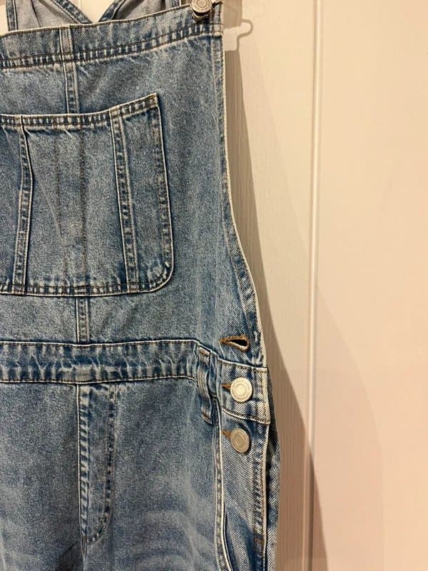 ASOS Asos cotton on denim dungarees jumpsuit size 16