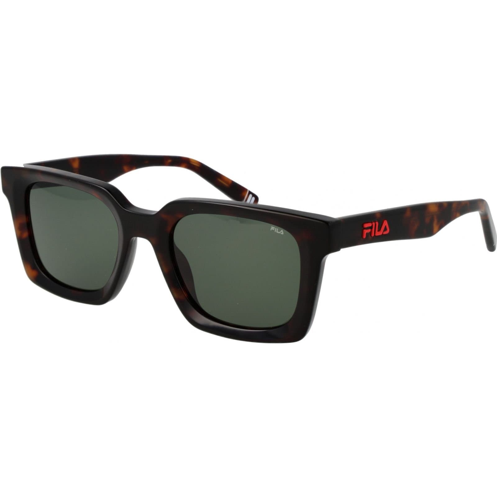 Fila FILA Men's SFI897 514BLV Square/Rectangle Sunglasses in Brown