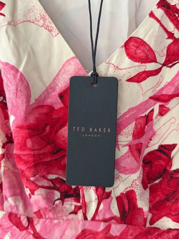 Ted Baker Ted Baker Floral Occasion Dress – Size 2 (UK 10) Brand New with Tags