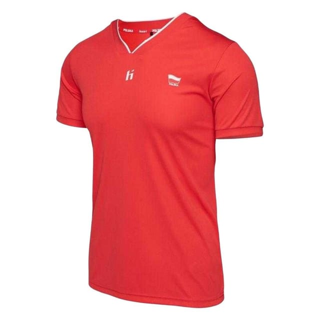 Huari Huari Men's Alumni Poland T-Shirt in Red - 3