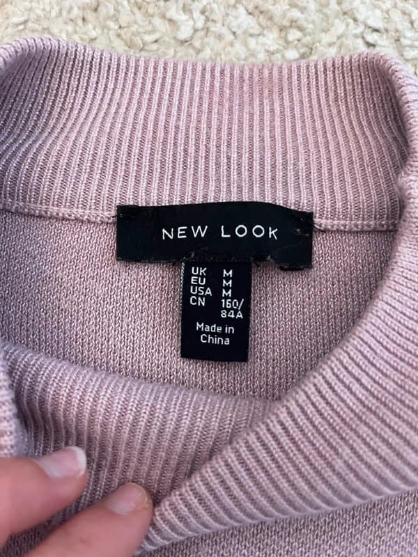 New Look New look foral knitted jumper