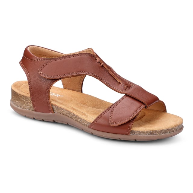 Hotter Hotter Women's Wide Fit 'Rysy' Sandals in Tan - 2