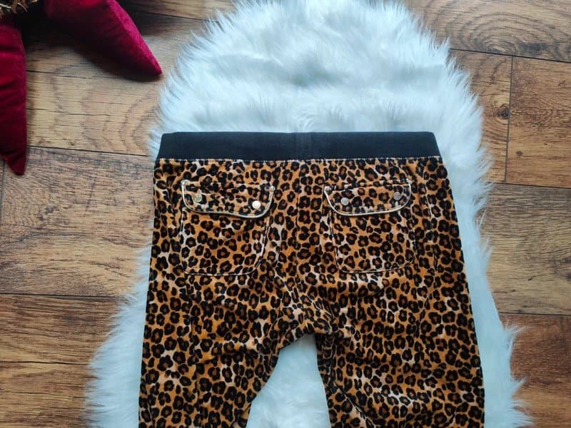 Juicy Couture Juicy couture leopard print tracksuit bottoms