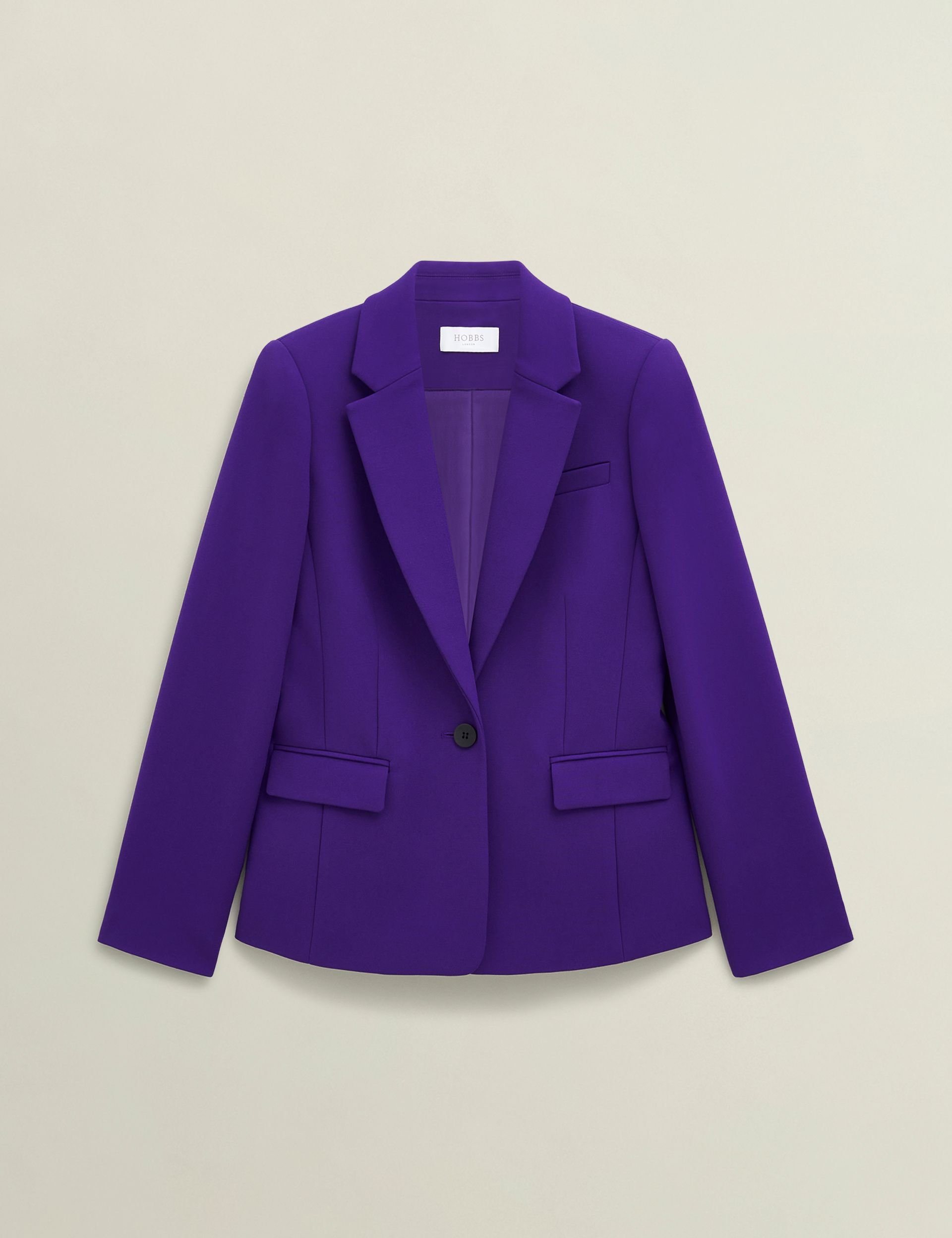 Hobbs London Hobbs London Women's Sami Jacket in Violet - 2