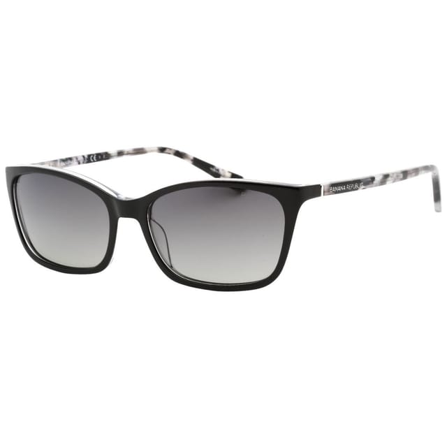 Banana Republic Banana Republic Men's Grey SF Polarized Lens Black CRY Style Sunglasses - 2