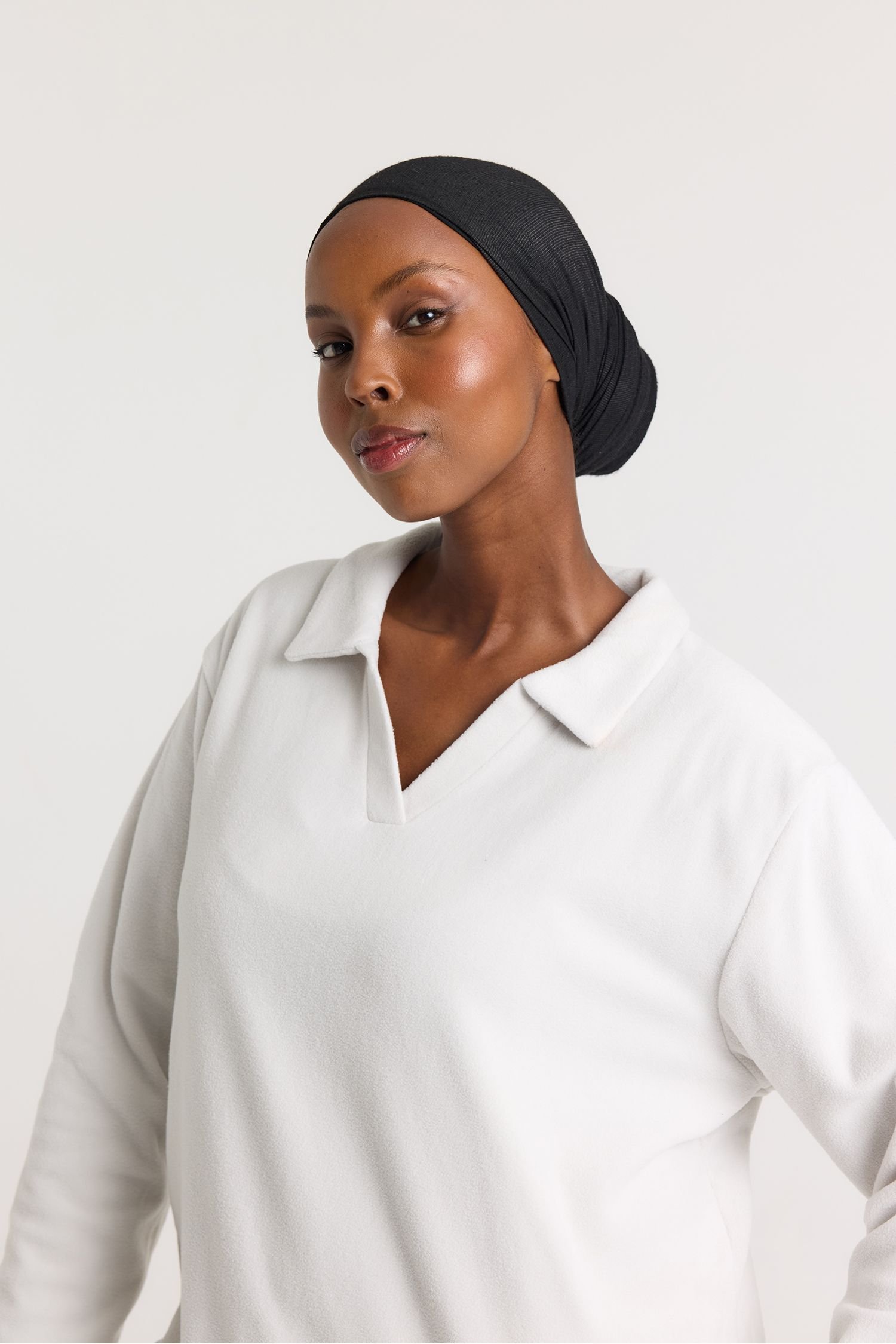 Pretty You London Pretty You London Women's Fleece Lounge Set in Stone - 2