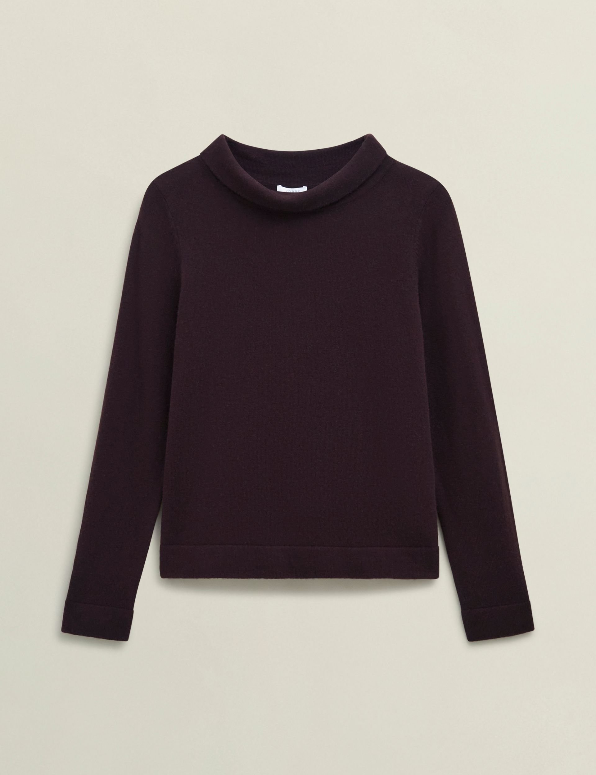 Hobbs London Hobbs London Women's Audrey Jumper in Dark Brown - 2