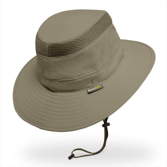 Sunday Afternoons Sunday Afternoons Men's 'Charter' Lightweight Ventilated Floating UPF 50+ Fedora in Light Sand - 2