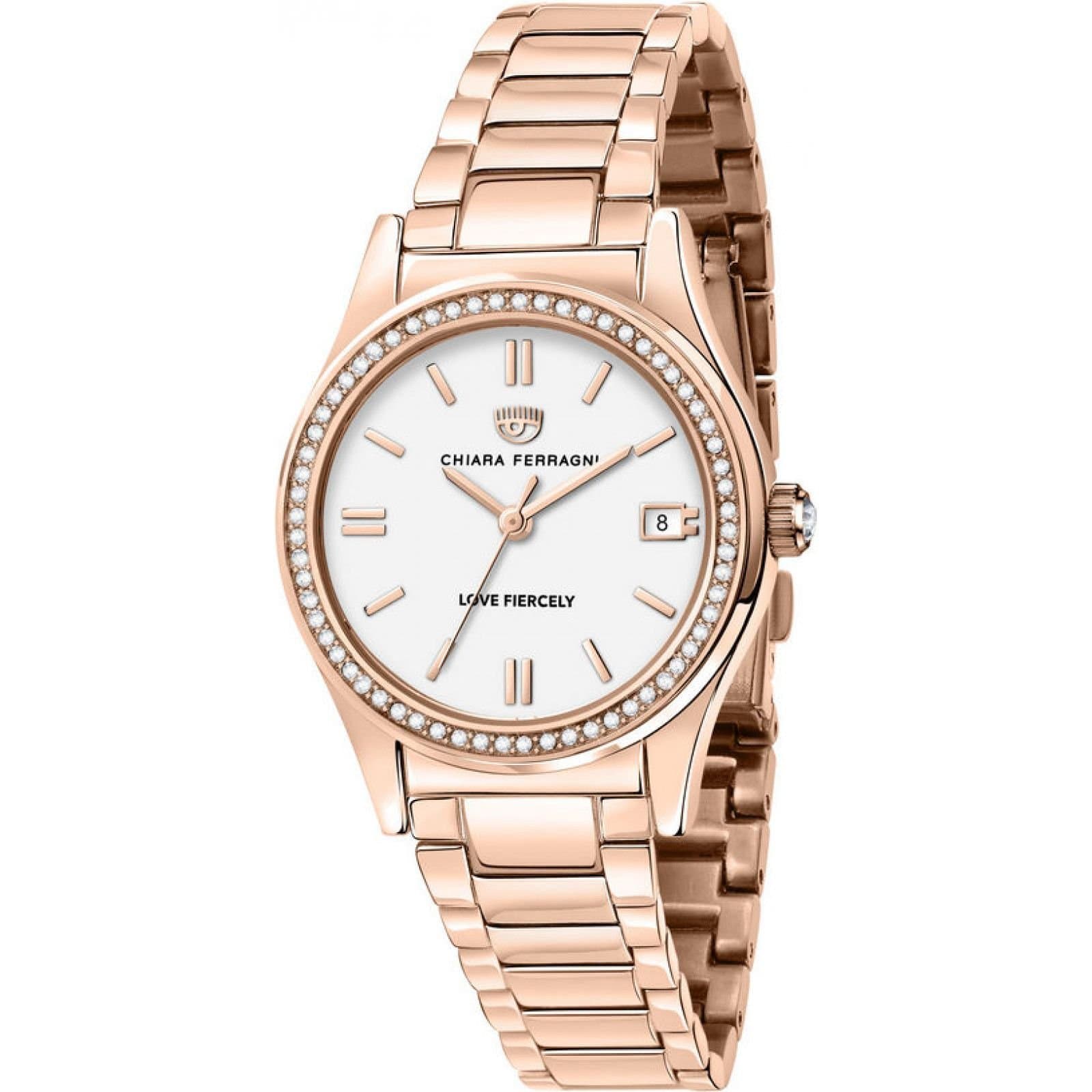 Chiara Ferragni Chiara Ferragni Women's R1953102503 32mm Quartz Watch in Rose Gold