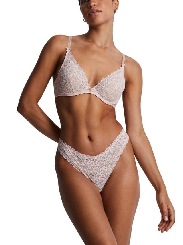 Aubade Aubade Women's Rosessence Care Tanga in Pink - 3