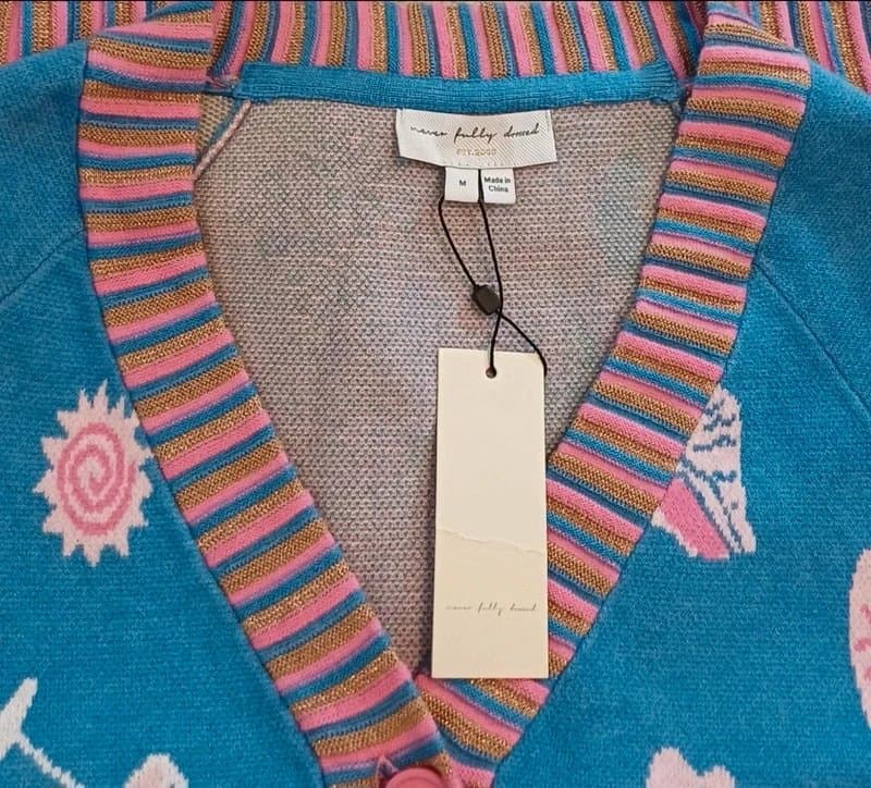 Never Fully Dressed Never Fully Dressed Knitted Cardigan RRP £99 - size M/12