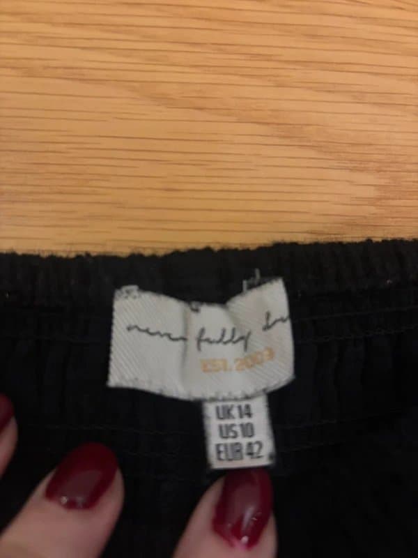 Never Fully Dressed Never Fully Dressed black midi dress