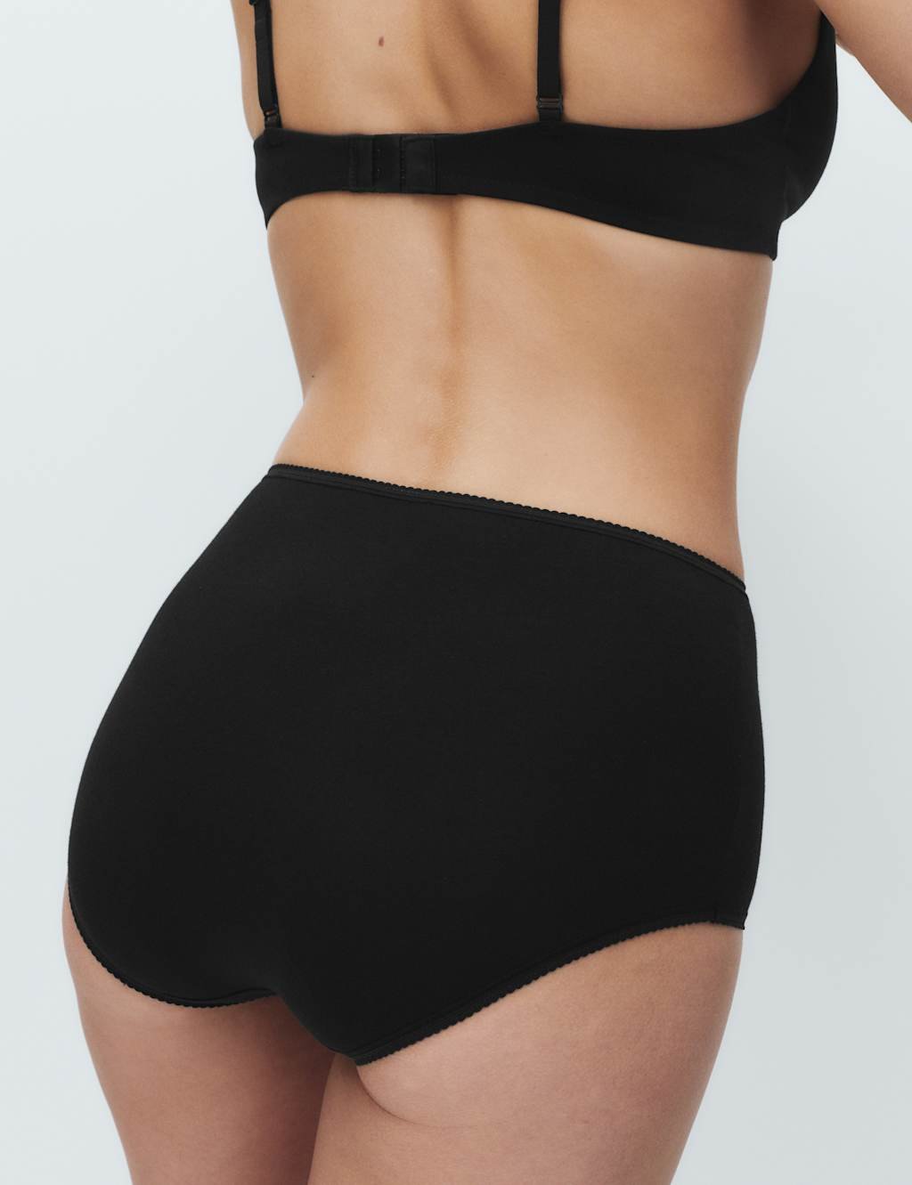 Marks & Spencer M&S 10pk Cotton Lycra® Full Briefs Black - 2